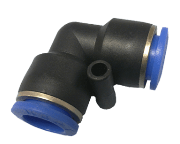 Steckverbinder 90° 10mm Schlauchverbinder