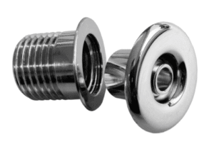 Mikro Düsenkopf 33mm Metall verchromt.
