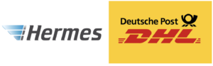 Wir versenden Ihre Bestellung mit DHL oder Hermes. Nach dem Versand erhalten Sie eine Sendungsverfolgungsnummer. Bestellungen werden in der Regel nachmittags versendet.