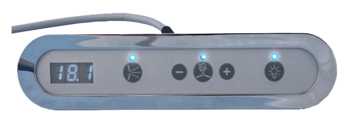 Whirlpool Taster  Temperatur Display