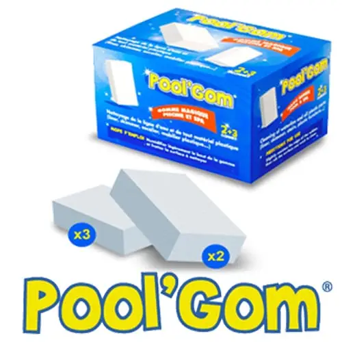 Pool-Reinigungsbürste und -Radierer in einem