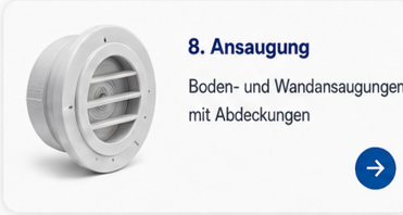 Whirlpool Ansaugung